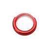 Red Aluminum Keyless Engine Push Start Button Decoration Ring Trim For BMW 2 3 4
