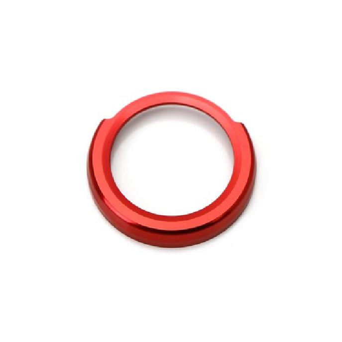 Red Aluminum Keyless Engine Push Start Button Decoration Ring Trim For BMW 2 3 4