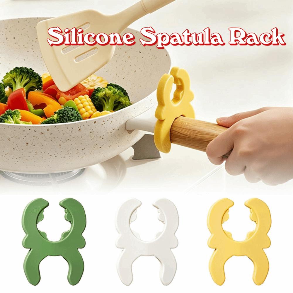 Anti Scalding Pot Handle Holder Universal Spoon Rest Cookware Handle Stand  for Kitchen Stove Top