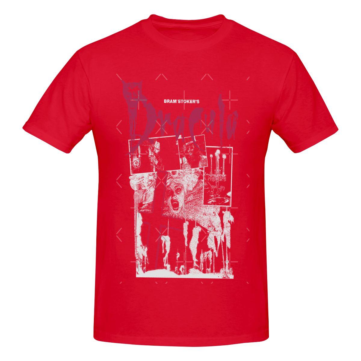 Funny Bram Stokers Dracula Unisexs Tshirt Printed Tops are loose and slim fit Womens Tshirts S