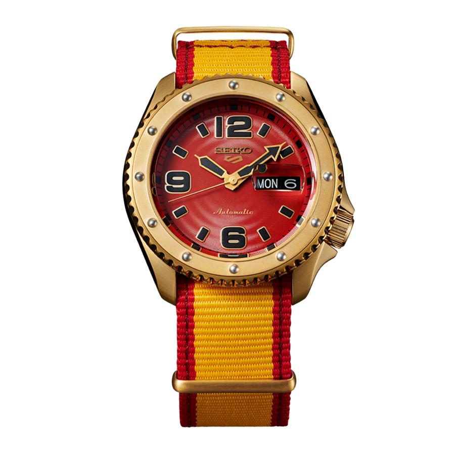 5 Sports Automatic Red Men's Watch - SRPF24K1 X Animation Joint Name