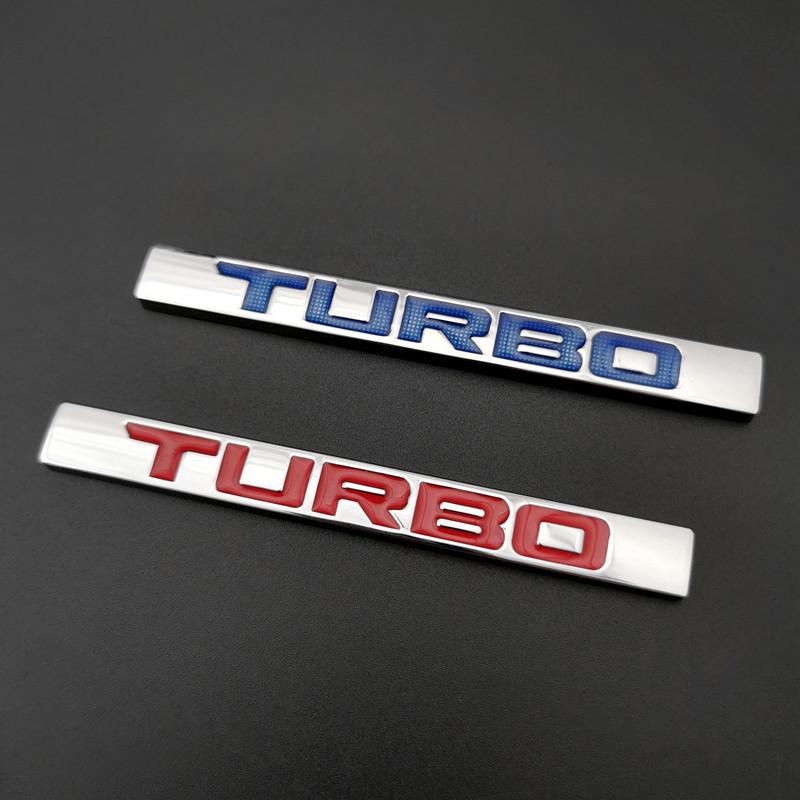 Turbo Emblem Sport Fender & Rear Car Sticker