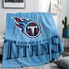 Tennessee Titans Print Flannel Blanket, High quality Comfortable for All Seasons, Home Decor, Warmth and Comfort, Perfect for Christmas Gifts