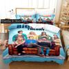 3D Print Fashion Big Bang Theory Bedding Set Boys Girls Twin Queen Full Size Duvet Cover Pillowcase Bed Adult Bedroom