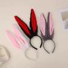 1Pc Christmas Rabbit Long Ear Headband For Women: Cosplay Bunny Girl Cute And Funny Headband Accessory