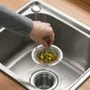 1Pc Stainless Steel Kitchen Sink Filter, Garbage Food Residue/Hair Catcher, Keep Your Bathtub
