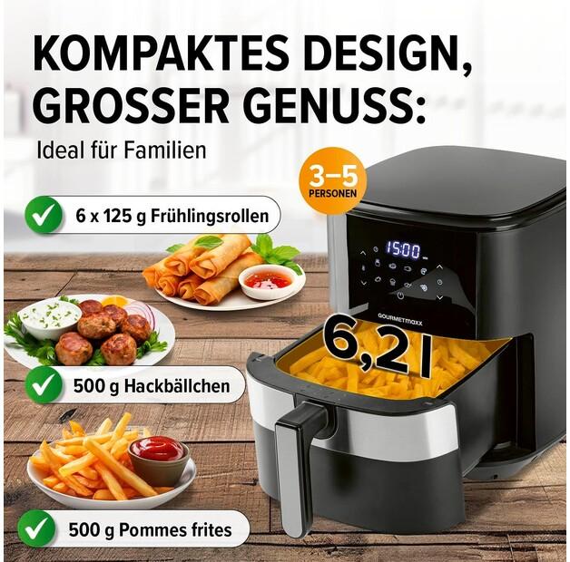 Фритюрница Gourmetmaxx цифровая (10407)