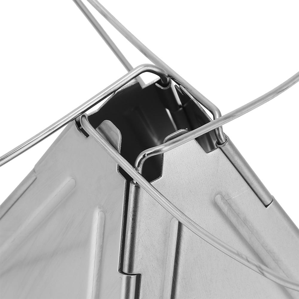 Stainless Steel Outdoor Camping Coffee Drip Rack Folding Portable Coffee Dripper Stove