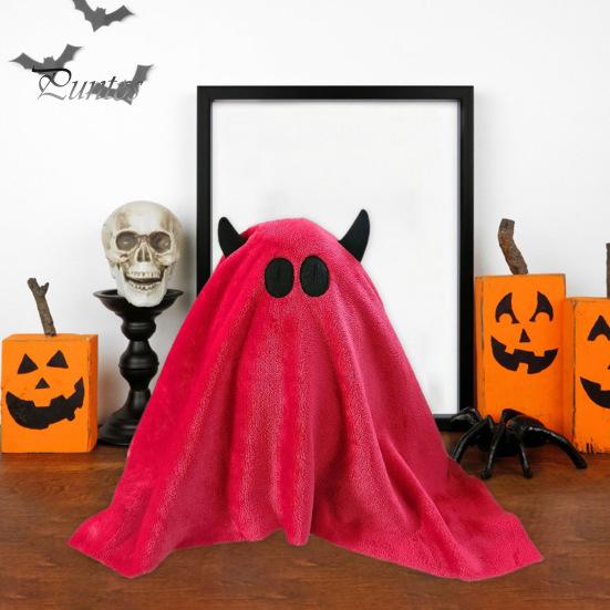 

Плюшевая кукла-призрак на Хэллоуин, мягкая подушка-призрак, украшения для вечеринки, плюшевая игрушка в подарок для мальчиков и девочек красный