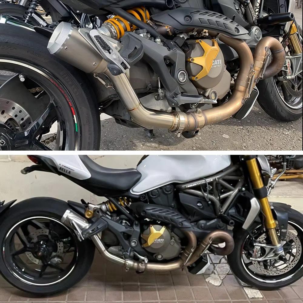 Modified Exhaust Tailpipe for DUCATI Monster 821/1200
