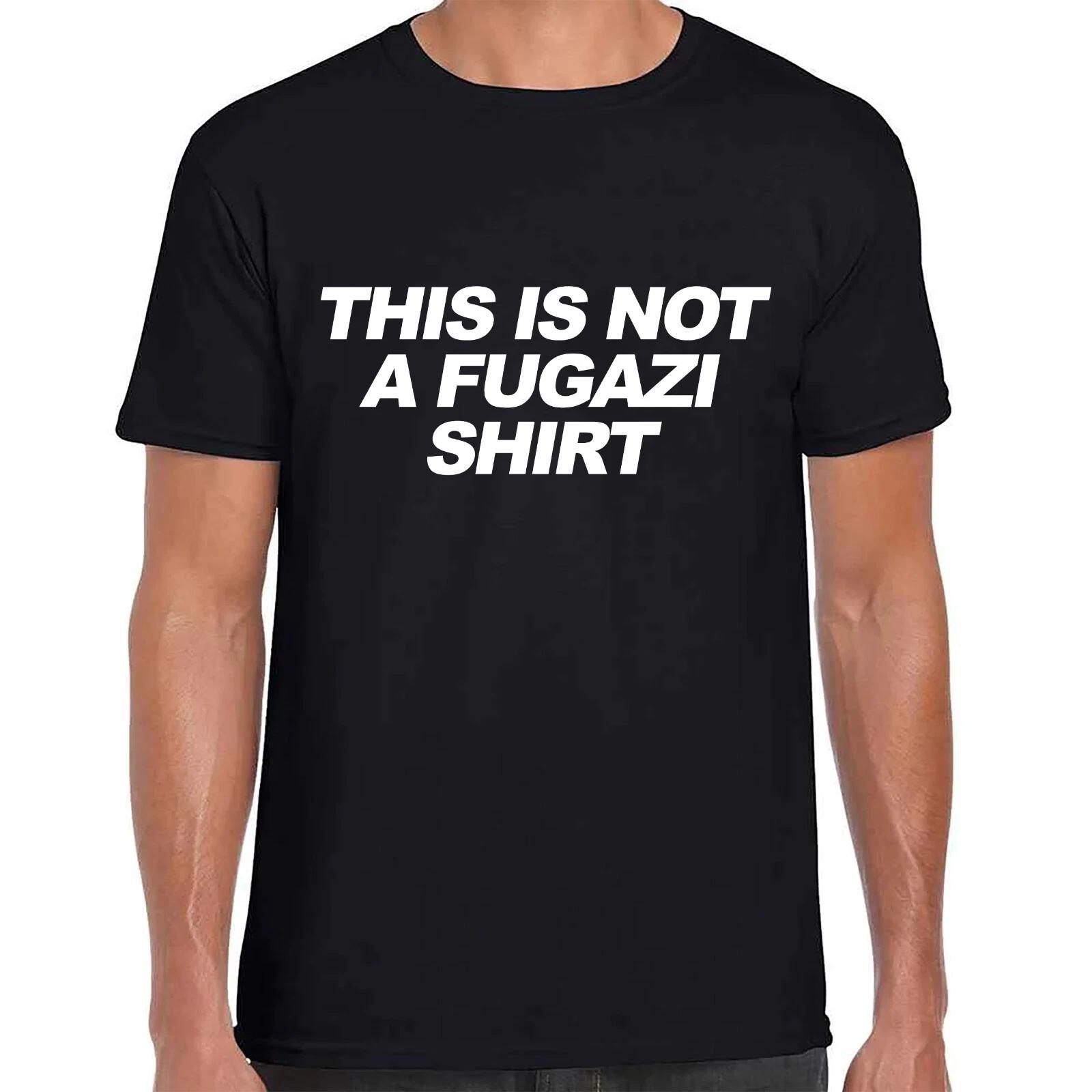 This is not a fugazi TShirt Unisex Gildan Softstyle T-shirt Punk Post Hardcore L