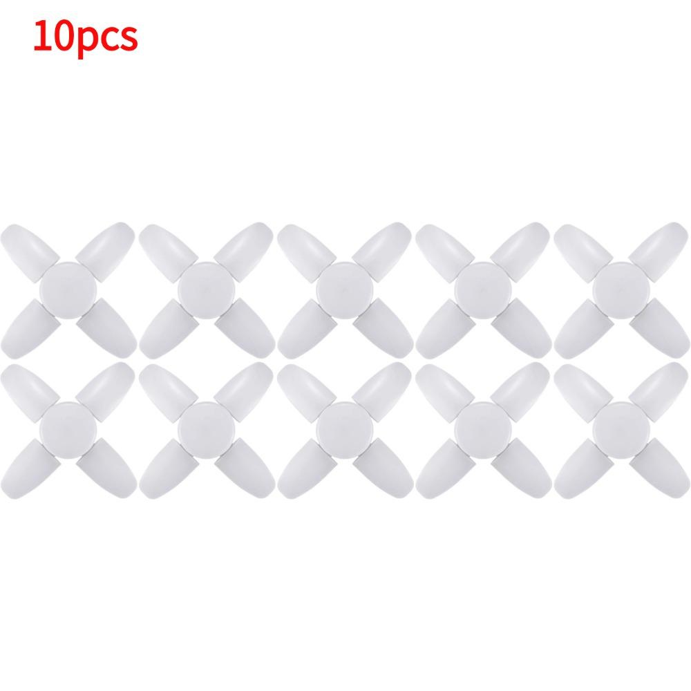 28W E27 LED Bulb Fan Blade Shape Foldable 28W LED Bulb AC220V AC110V Deformation Lampada For Home Warehouse Garage Ceiling Light