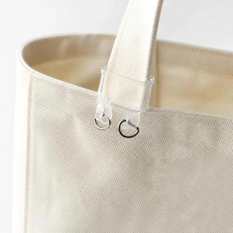 5 Stück Hochwertige PVC-Taschenriemen-Verlängerungsschnalle Transparente Rucksack-Schnalle Druckknopfverschluss Clip Gepäckzubehör