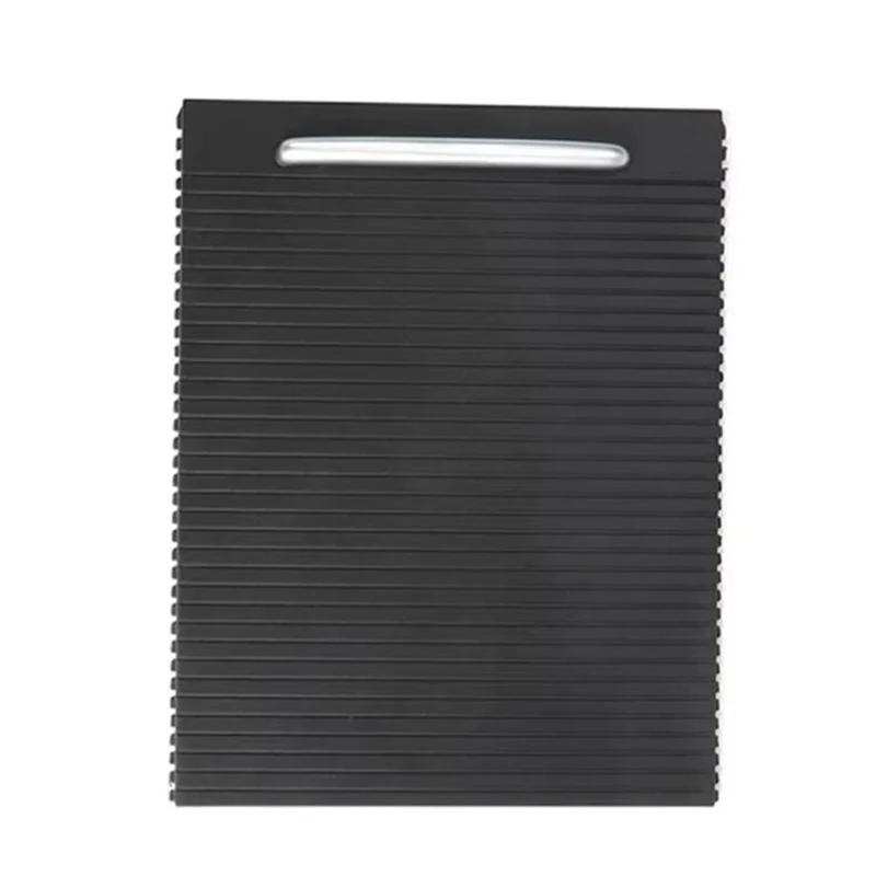 Interior Car Armrest Central Console Drink Cup Holder Cover Trim Zipper Rolling Curtain For Volkswagen CC Passat B6 B7 CC