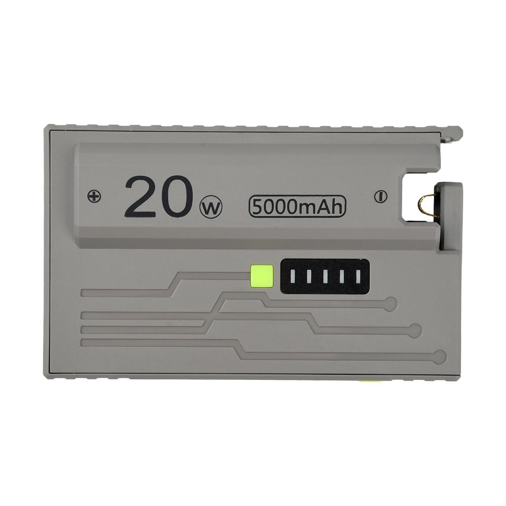 

1 шт. корпус для аккумулятора 21700, 20 Вт, быстрая зарядка, корпус для мобильного аккумулятора, поддержка двойного режима, малый ток, поставляется с выталкивающим штекером серый