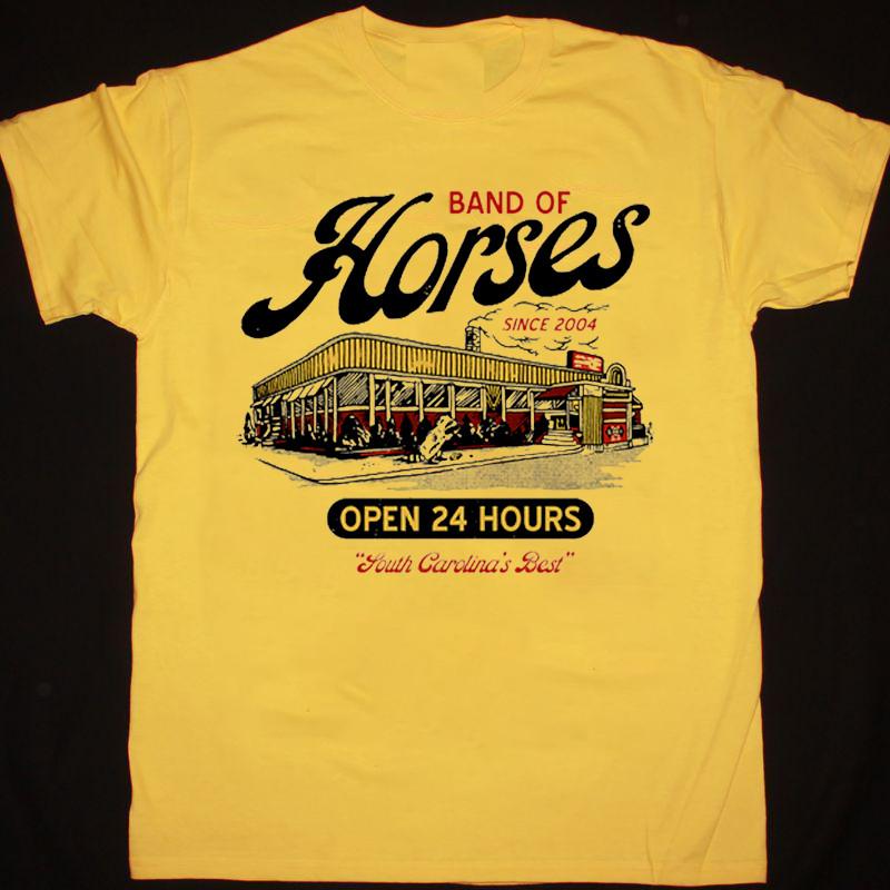 Band of Horses Diner 2004 Tour Band Collection Gift For Fan S to 5XL T-shirt Unisex T-Shirt S