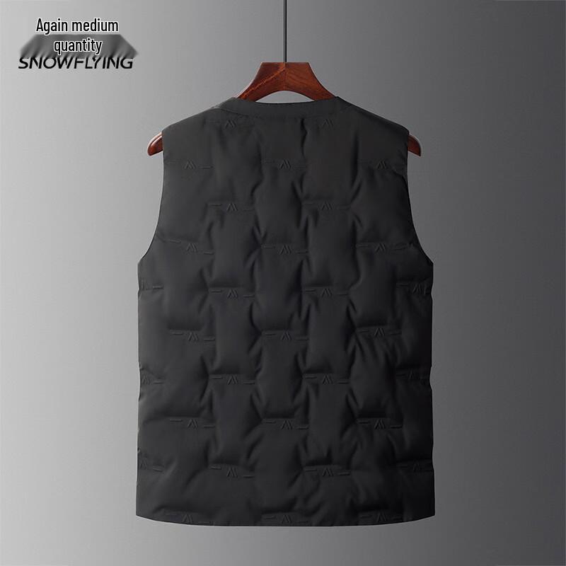 XueZhongFei Men's V-Neck Casual Down Vest