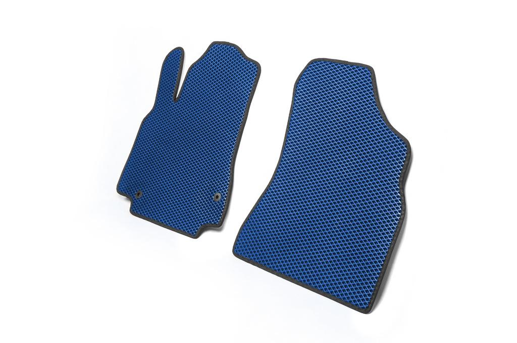 EVA Mats (blue) Front (2 Pcs) for Peugeot Partner Tepee 2008-2018