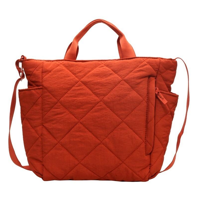 Large Capacity Canvas Shoulder Bag For Women 2023 New Autumn Winter Street Fashion Tote Crossbody Bag