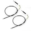 2PC Front Brake Cables Fit For Suzuki Quadsport 80 LT80 1987 1988-2006