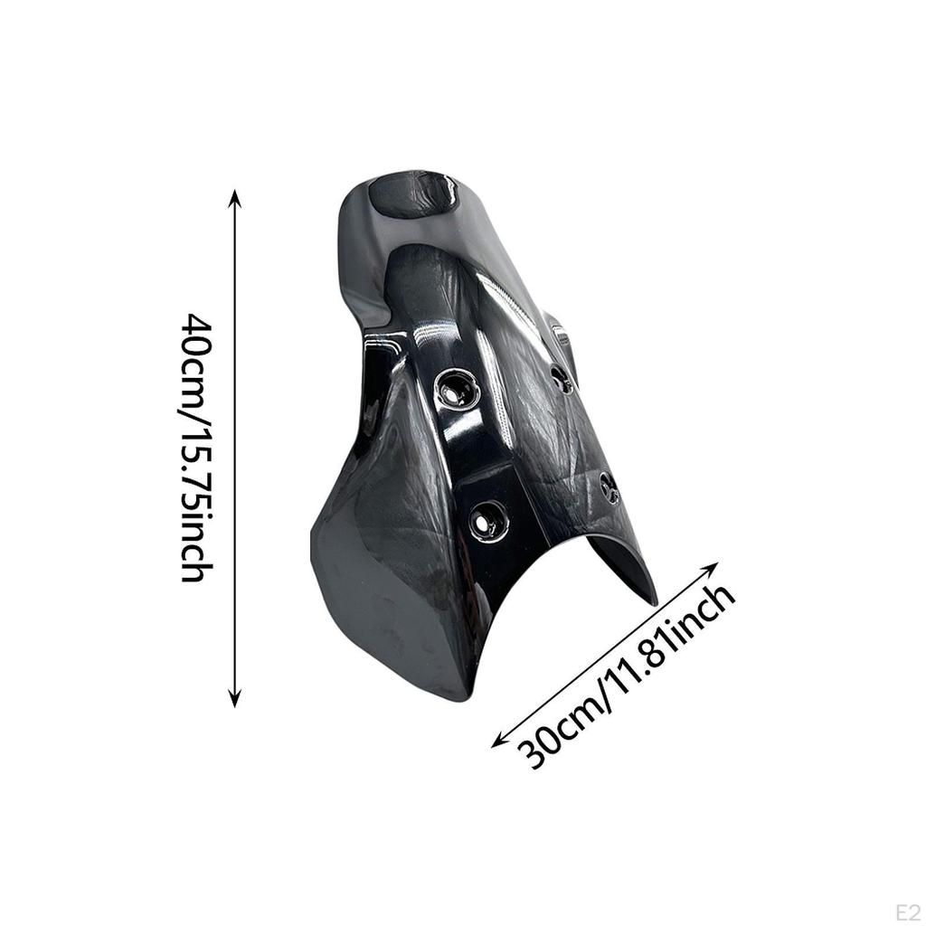 Motorcycle Windscreen Front Wind Splitter Easy to Install High Performance Motorbike Deflector