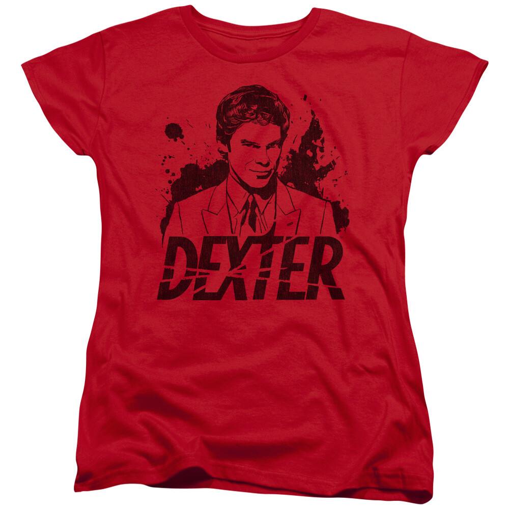 Женская футболка Dexter «Splatter Dex» Унисекс футболка L