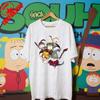 South Parks kleiner fetter Junge Cartman Süßes Cartoon Gedrucktes T-Shirt Shirt Humorvolle Streetwear Unisex Sommer Rundhals Kurzärmlig