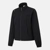Descente Women'S Stand-Neck Woven Jacket Black Sr322Pwt71