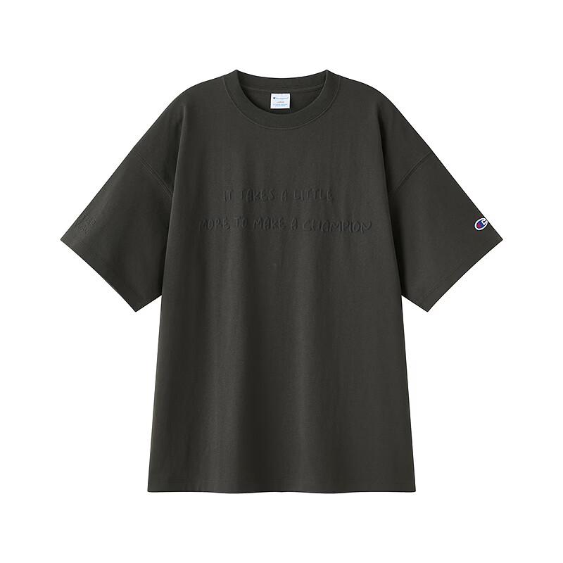 Champion Unisex 3D Letter Cotton Short-Sleeve T-Shirt