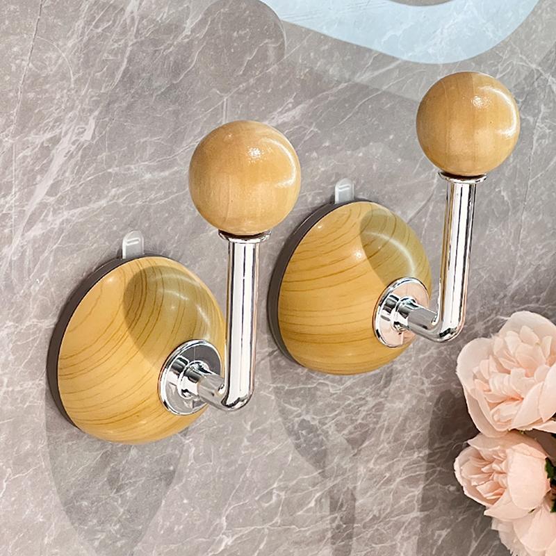 Powerful Load Bearing Suction Cup Hook Bag Hair Band Storage No Drilling Hook Hair Band Storage Tool