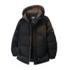 Pierre Cardin Men's Minimalist Hooded Padded Winter Jacket