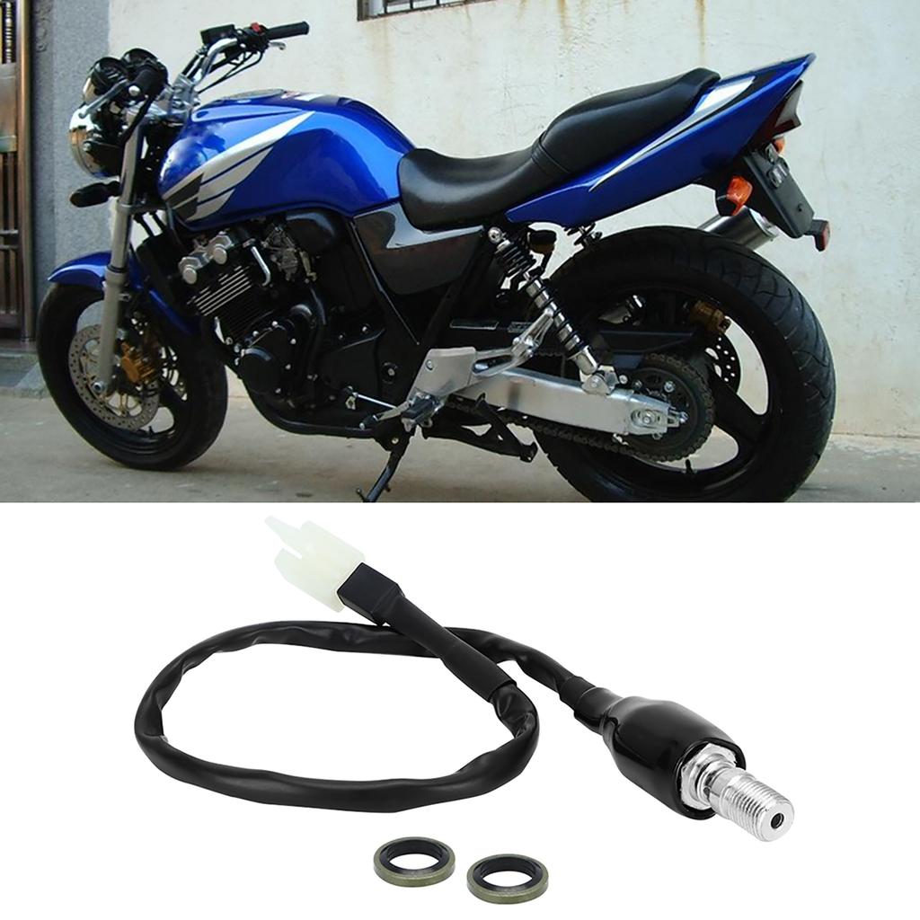 M10x1.0 Universal Motorcycle Oil Hose Hydraulic Pump Reinforced Rear Brake Light Switch (#01)