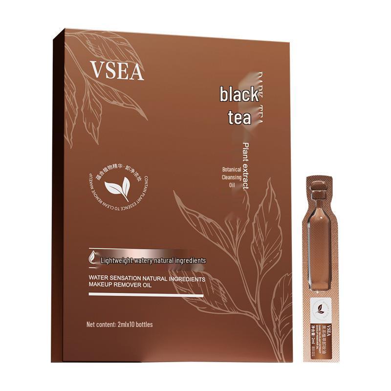 

Мягкое гидрофильное масло для снятия макияжа с черным чаем - Не вызывающее раздражения средство 3-в-1 для глаз, губ и лица; Идеально для чувствительной кожи.