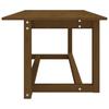 Coffee Table Honey Brown 110x55x45 Cm Solid Pine Wood