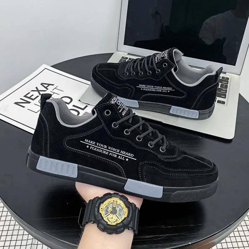 Leisure Chunky Sneakers Fashion 2024 Casual Shoes for Men Elegant Classic Original New In Adults Work High Quality Sale Man Shoe