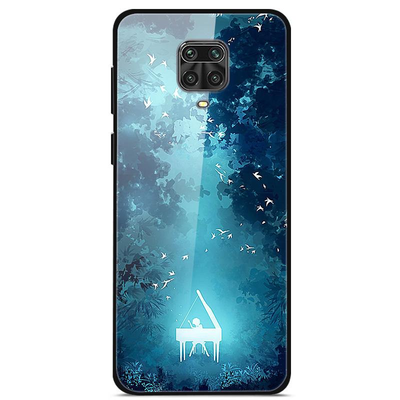 Glass Back Cover For Xiaomi Redmi Note 9s Case Tempered Glass Case For Xiaomi Redmi Note 9 Pro Max Case Redmi Note 9s Case Funda