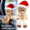 Shaking Man Statue Handmade Wooden Man Figurine for Man Gift It Comes with Vivid Expression Accessories,bookshelf,car Decorations Christmas Gift