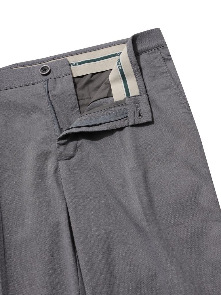 OLZEN Men'S Summer Textured Pants_Zog2Pp1302Lgr