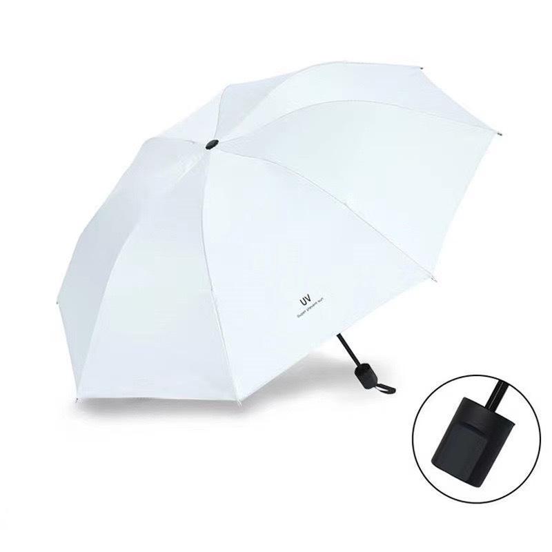 Non automatic umbrella is not easily damaged outdoor Sun umbrellas rain and sunny manually folded student portable umbrellas