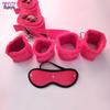 Adult Erotic Plush Eye Mask & Restraint Bedtime Bondage Set for Women