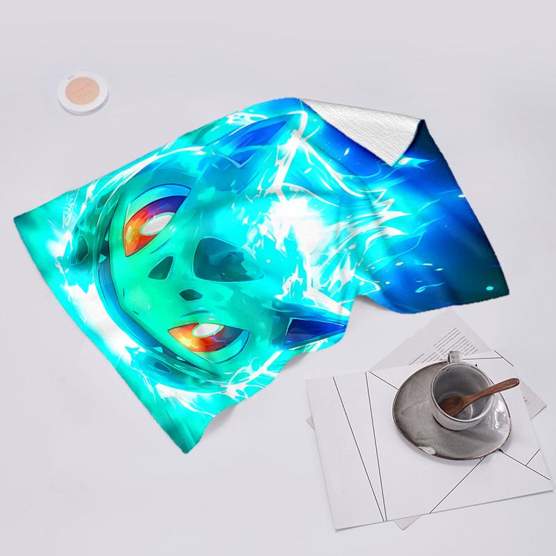 Beach Towel with Pokémon Bulbasaur Pattern - soft,absorbent,machine washable Lightweight&Modern,swimming,Travel Essentials