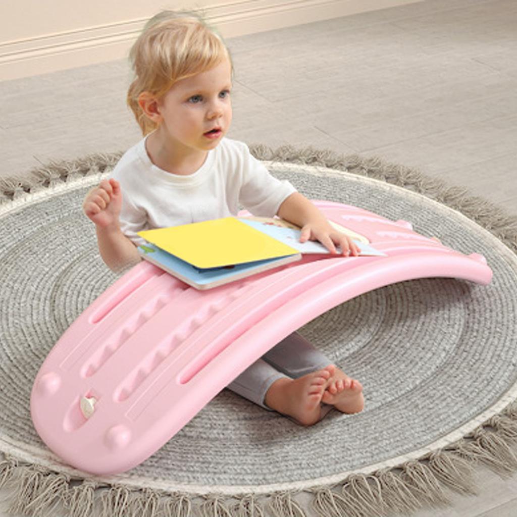 Kids Rocker Board Rocking Horse Seesaw Toddler   Board Balance Training Equipment Children Indoor Outdoor Activity Toy