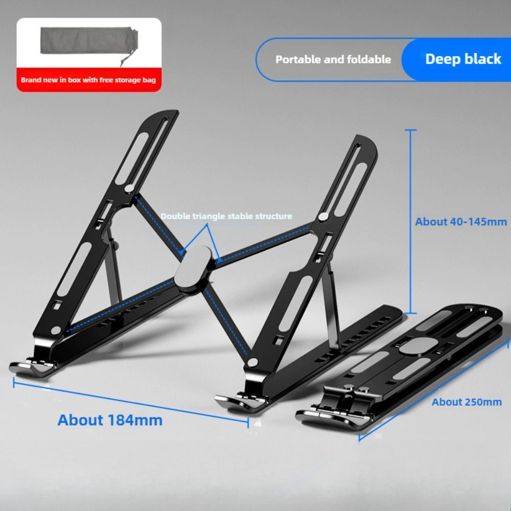 Foldable Notebook Cooling Bracket Portable Tablet Stand New Notebook Bracket Support Home