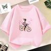 Cute Cartoon Girl T-shirts Girls Summer Unicorn Friends Clothes Baby T Shirts Children Short Sleeve Clothing Graphic T-shirt Tee