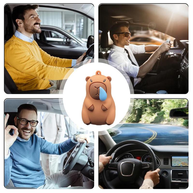 Cartoon Capybara Car Air Freshener Vent Clip Car Aroma Vent Scent Auto Perfume Oil Diffuser Decoration Refreshing accessories
