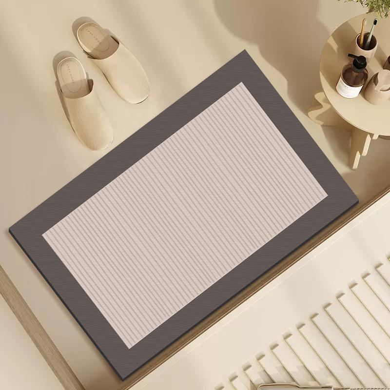 Koupelna Podložka do koupelny Koupelna Protiskluzová Nasákavá toaleta Pevné dveře Koupelna Diatom Bahno Rychleschnoucí podložka Koberec Koupelna