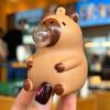 Creative Capybara Bubble Blowing Squeeze Toy: Viral Decompression Toy for Kids and Stress Relief