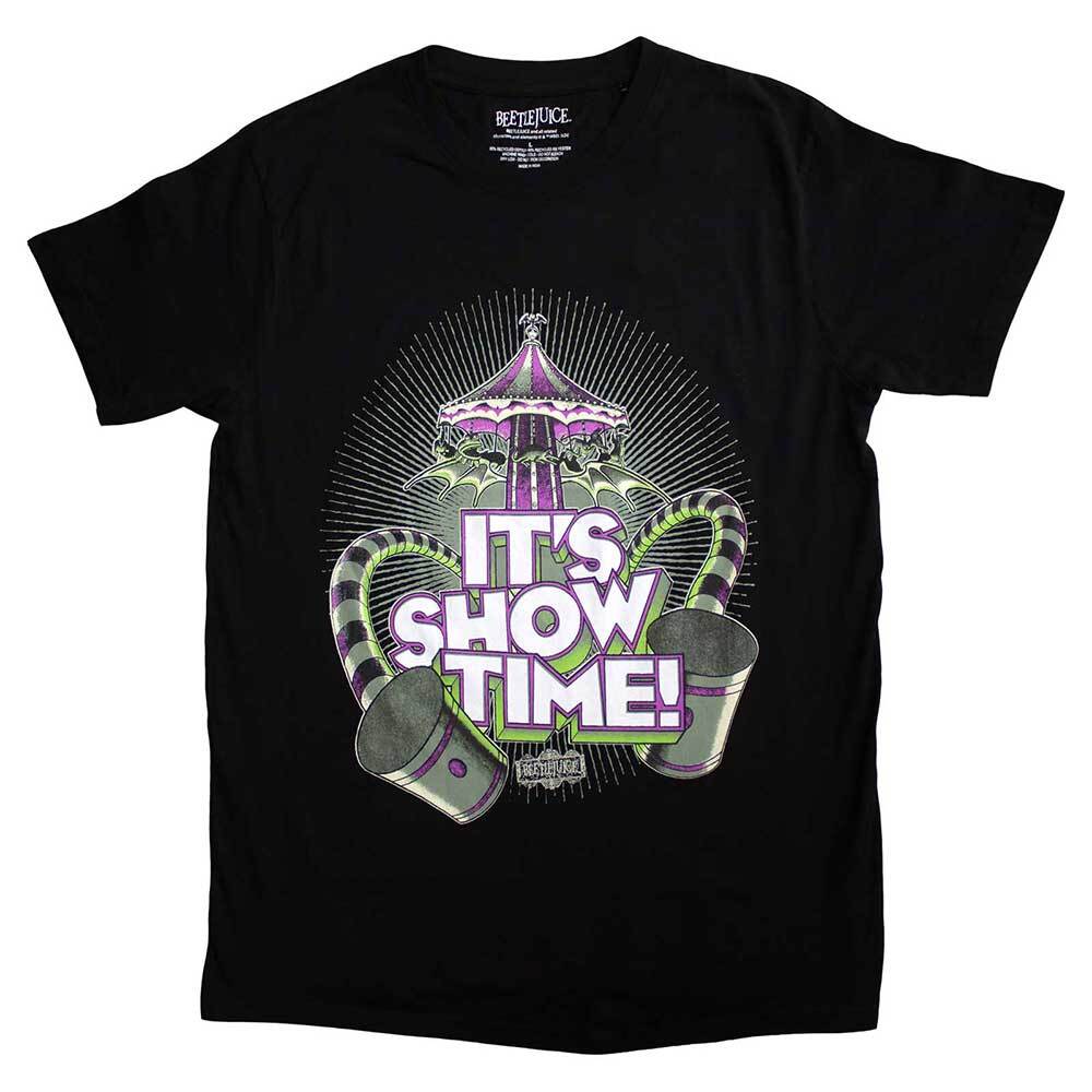 

Beetlejuice Unisex T-Shirt: It s Showtime Carousel 4XL