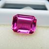 Gorgeous 9.30 Ct Emerald Cut Pink Ruby Natural CERTIFIED Loose Gemstone For Ring