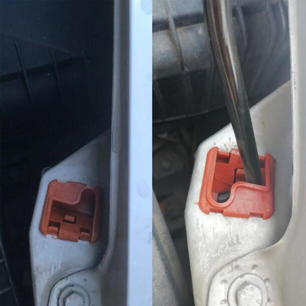 1 Set 1U0823570A Car Hood Bonnet Rod Stay Bracket Buckle Clip Holder For Skoda